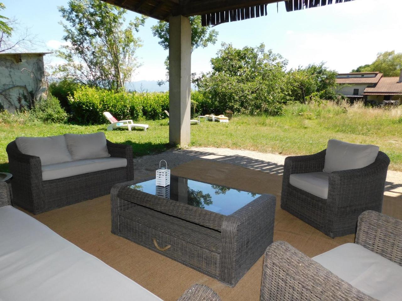 로만스수르아이져 La Ferme De Chaleyre B&B 외부 사진